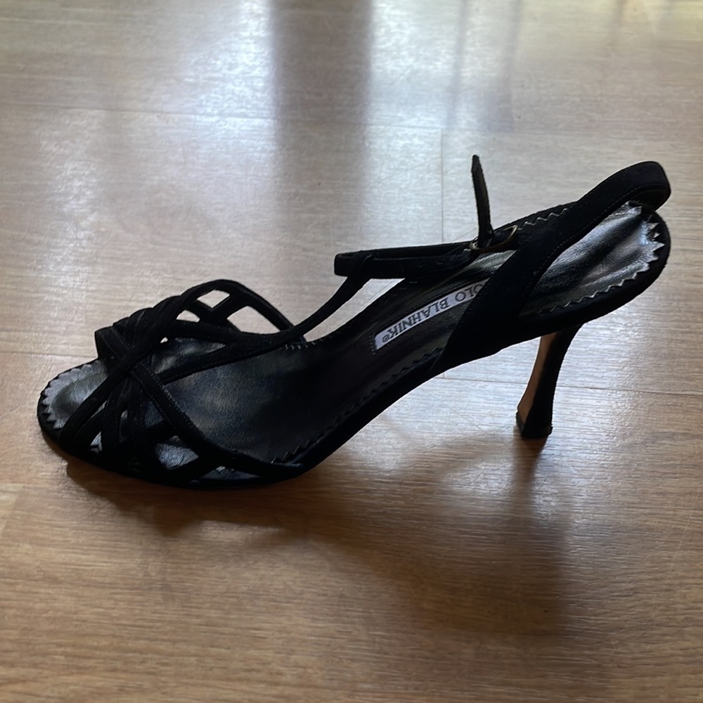 Manola Blahnik black sandals size 37 - Picture 3 of 9
